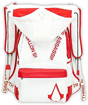 Muqi Assassin's Creed Game Hood Casual Shoulder Bag