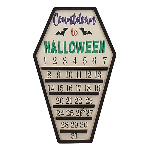 Halloween Nedräkningskalender i Trä - Gör-Det-Själv 2023
