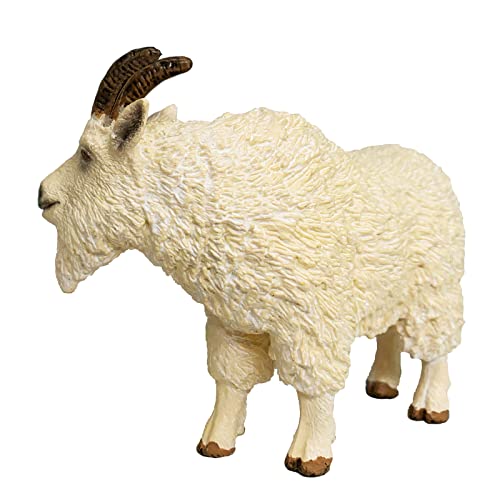 Higherbros Goat Animal Toy, Sheep Farm Animal Play Figure For Party Favors, Cake Topper, Gifts, Prizes, Rewards, Giveaways #TOP4