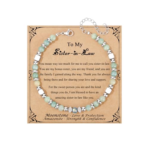 JoycuFF Sister In Law Gifts, Christmas Birthday Mothers Day Ideas Gifts for Sister In Law,...