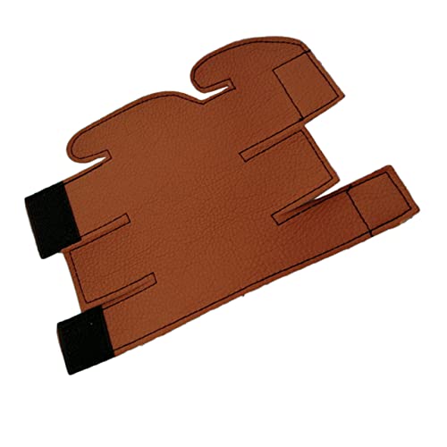 Protège-valve pour trompette en cuir marron de qualité supérieure protégeant l'instrument - 7