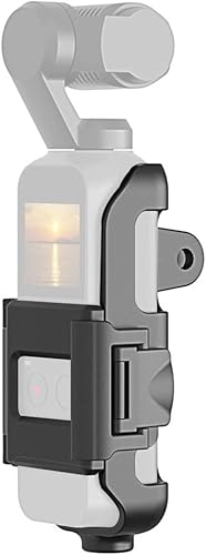 Miniatura 3 de Carcasa estabilizadora de cámara, carcasa protectora, kit de marco de soporte para tornillo de 14 compatible con DJI OSMO PocketPocket 2 Accesorios
