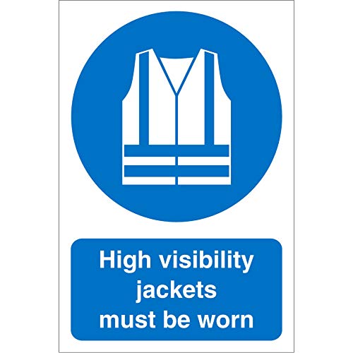 Panneau Jackets Must Be Worn haute visibilité Seco en mousse PVC 3 mm durable