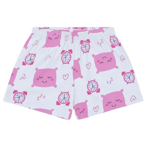 Pijama Infantil Menina Meia Malha Kyly 1000442 (BR, Numérico, 8, Regular, Off White 1000442)