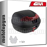 portaequipaje para autos baratos Incluye la parrilla MONOLOCK GIVI MALETA E340N + PORTA-EQUIPAJE COMPATIBLE PIAGGIO MEDLEY 125 2016 16 2017 17 2018 18