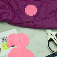 Reparatur Flicken für Daunenjacken, Zelte, 11 Stk, Wasserdicht, Rosa – Ansicht 4