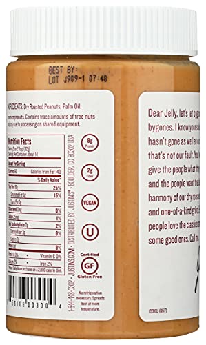 Justin's Nut Butter Peanut Butter, Classic, 16 Ounce #TOP2