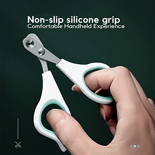 Trumoon Easy Cat Claw Clippers, Kitten Nail Clipper, Circular Cut Hole Cat Nail Clippers, Avoid Over Cutting Pet Nail Clippers For Hyperactive Cats #TOP3