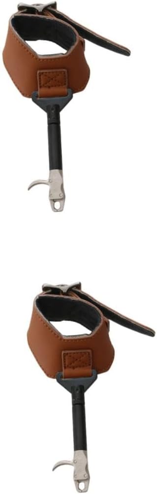 for Recurve Arrow Caliper Arrow Wristband Recurve Strap Brown