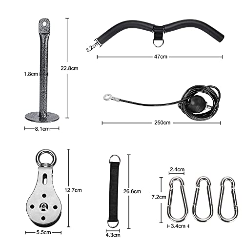 KIKILIVE Rullo da Polso,carrucola Palestra