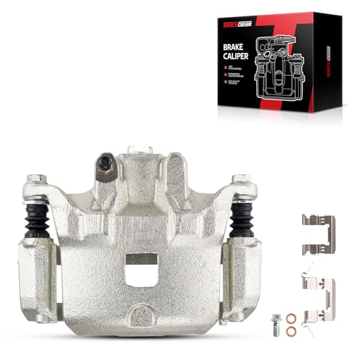 Image of Torchbeam Front Brake Caliper Right for Nissan 2005-2006 Altima 2.5L, Nissan 2002-2004 Altima, Nissan 2002-2003 Maxima, Nissan 2005-2006 Altima 3.5L, Front Right Caliper Replace # 19B2691