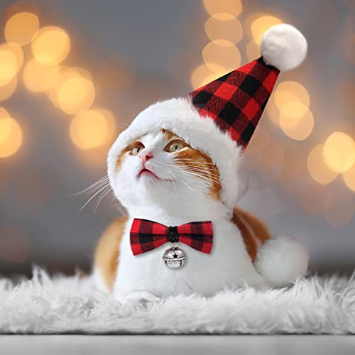 Dog Christmas Outfit,Christmas Dog Hat,6Pcs Christmas Dog Clothes Costume Dog Bandanas #TOP6