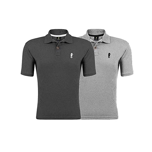 Kit 2 Camisas Gola Polo Marine (M, Kit 04)