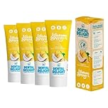 Dentifricio al gusto cocco & ananas – esperienza tropicale quotidiana, pulizia delicata e sorriso fresco (4x)