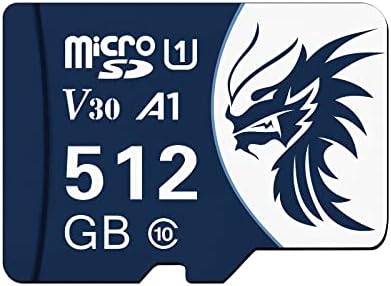 TEVIPE 512GB Micro SD Card, Ultra Microsd UHS-I Memory Card - A1, U1, C10, V30 - Micro SDXC High Speed TF Card