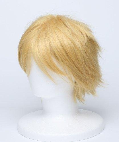 Naruto Cosplay Wig Costume Naruto Tool Yellow Blonde Wig With A Net Spiral Wig (Japan Import) By Amaz Style #TOP2