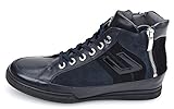  4US CESARE PACIOTTI UOMO SCARPA SNEAKER SPORTIVA CASUAL TEMPO LIBERO ART. MMGU6 5 (EU 39) BLU BLUE