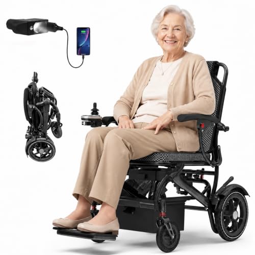 Lightweight Foldable Electric Wheelchair