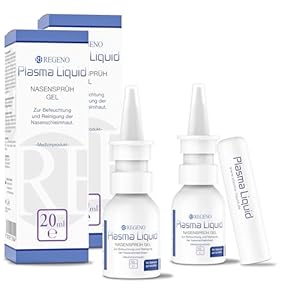 Regeno Plasma Liquid Nasensprühgel mit Lippenpflege