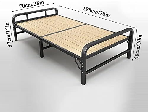 Dimensions of the bed frame: 70cm/28in width, 198cm/78in length, 37cm/15in height to slats, 50cm/20in height to head/footboard.