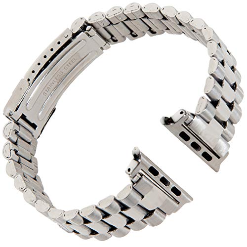 Bracelet de montre ultra long acier pour Apple Watch 42/44mm du bureau aux sorties chic