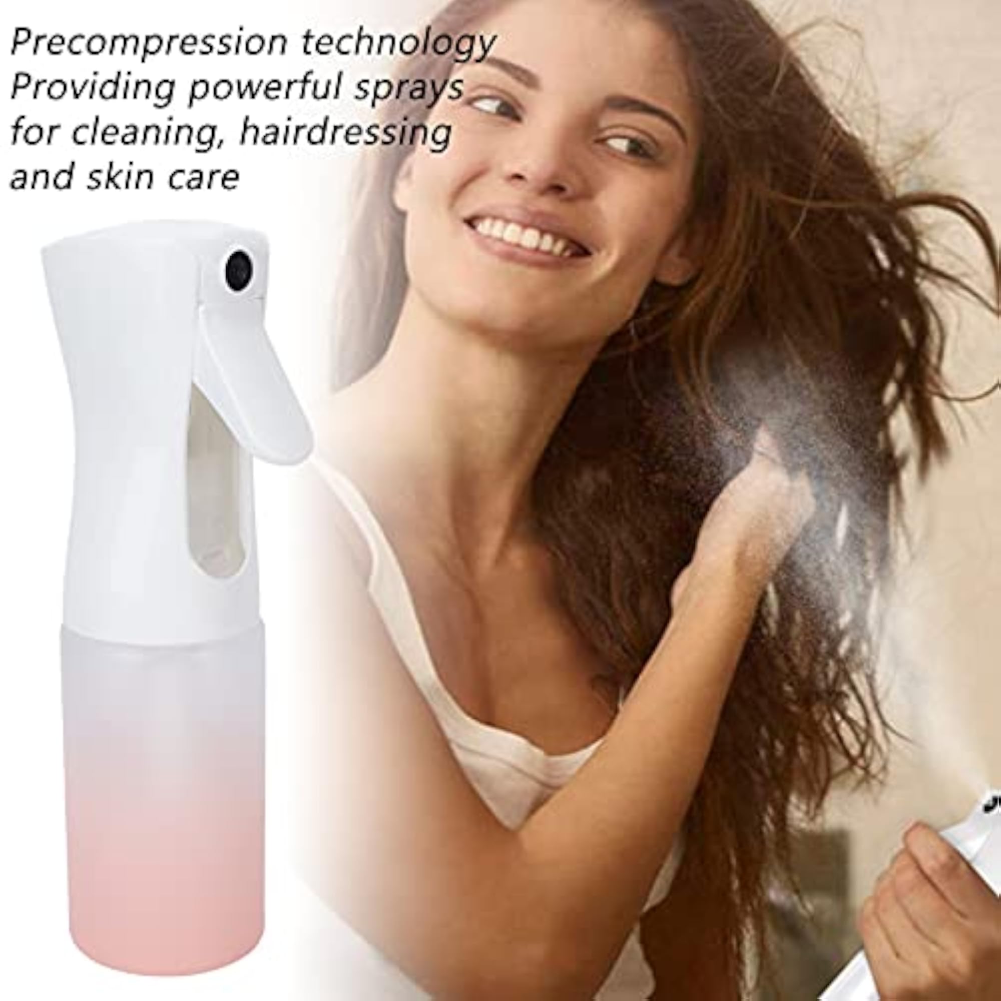 Polished Transparent Mist Spray Bottle for Gardening