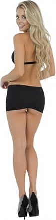 ToBeInStyle Women's Plain Mini Skirt