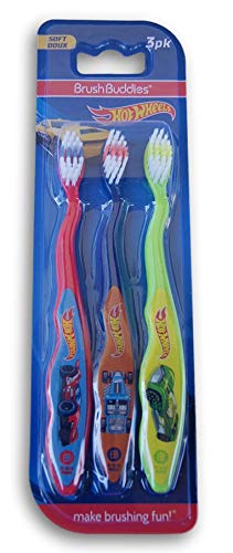 Toothbrush Hotwheels 3 Pieces