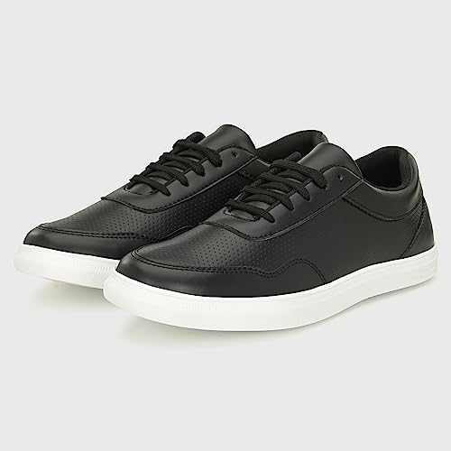 Image of Centrino Sneaker for Men | Shoes for Men Stylish Casual | Lightweight Lace-Up with Soft Cushioned Insole | Anti-Skid Sole | Breathable Comfortable Canvas Walking Shoes for Man | Mens Shoes (6314)