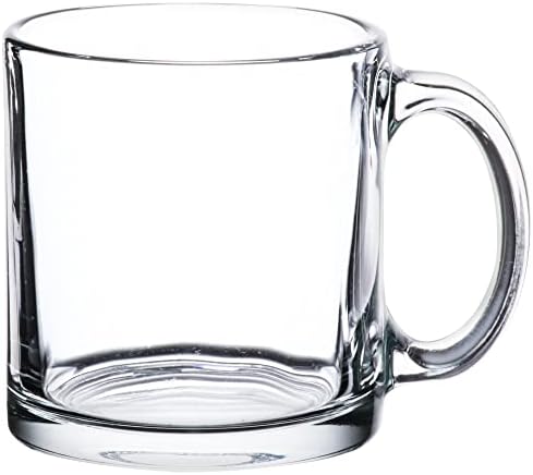 Libbey Robusta Glass Mugs, Set of 12