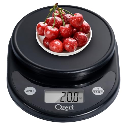 Image of Ozeri Pronto Kitchen and Food Scale with Variable Graduation Technology | Recognized by experts -- Winner of awards from the Food Network, The New York Times' Wirecutter, CNN Underscored, and others.