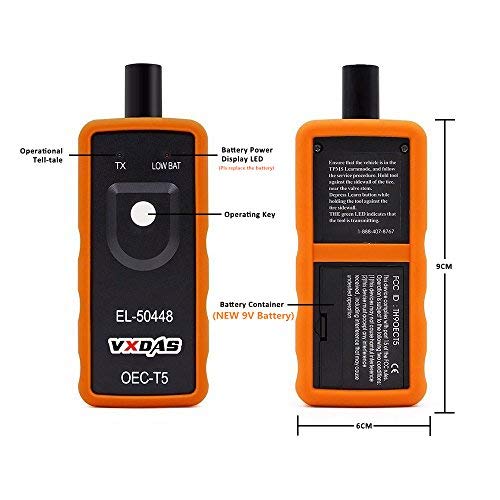 Vxdas 50448 Tpms Reset Tool For Gm Tire Pressure Monitor Sensor Tpms Relearn Tool thumb #1