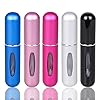 5 Packungen nachfüllbare Parfümzerstäuber-Flaschen 5 ml Reiseparfümzerstäuber feiner Nebel leere Sprühflaschen Mini…