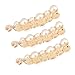 Produktbild Bananen-Haarspangen, 3 Stück, Perlen, Bananen-Haarspangen, Haarnadeln, Pferdeschwanz, Kamm, Haarspangen für Damen, modisch, elegant, Party-Haarspangen