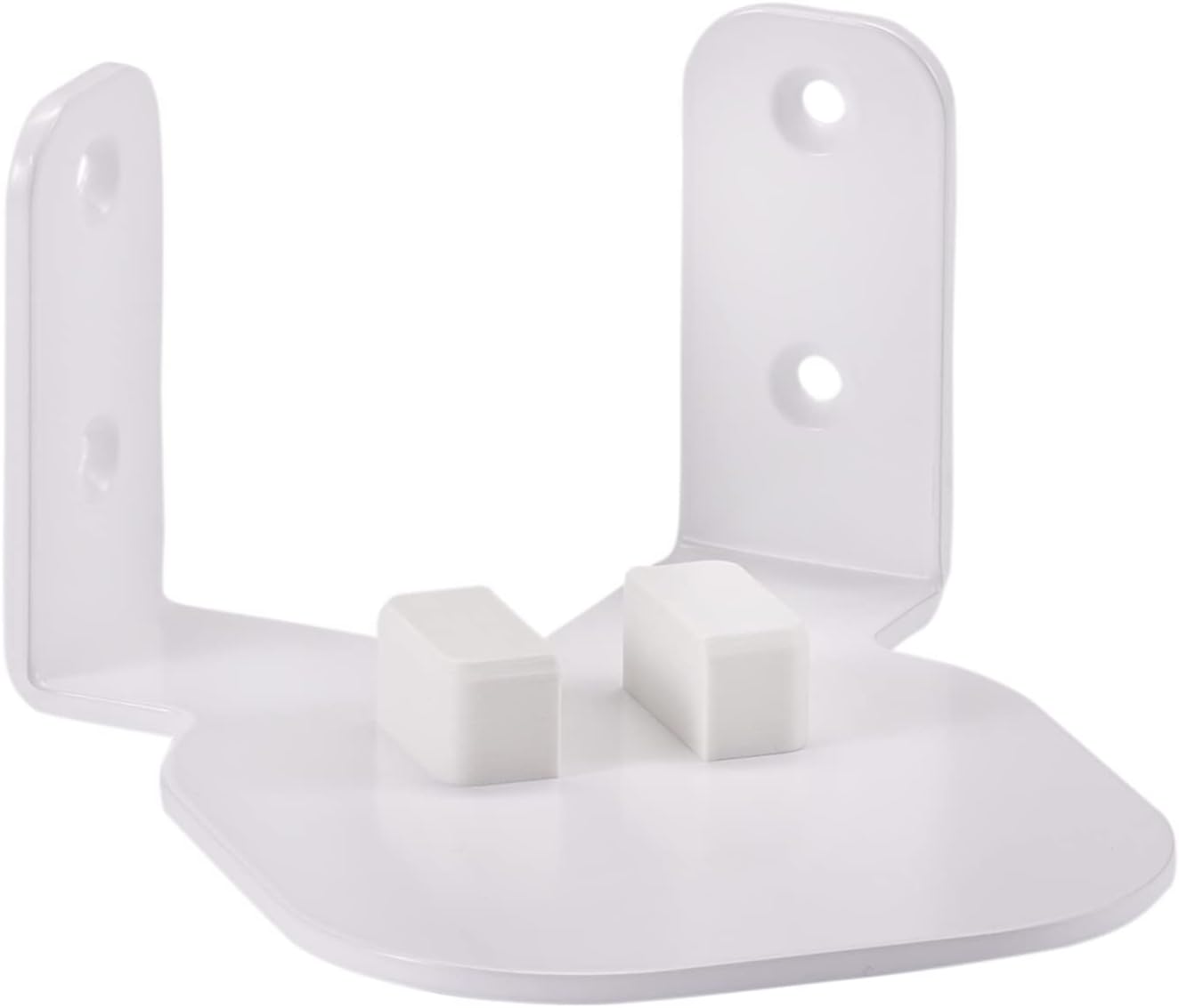 Wall Mount for Sonos One/Sonos One SL/Sonos Play 1 Corner Version Super Room Sound & Space-Saving Made in Germany White