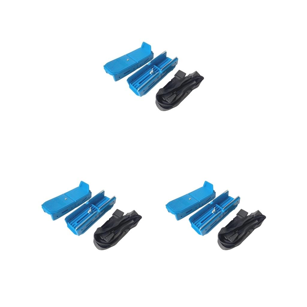 Patins à glace réglables pour tout-petits pour jeunes débutants, garçons et filles, bleu, 21,5 x 6 x 6,3 cm