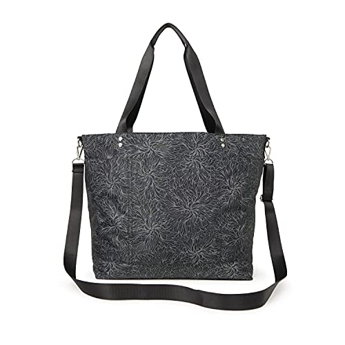 Baggallini Womens Large Carryall Tote, Midnight Blossom Print, One Size Us #TOP1