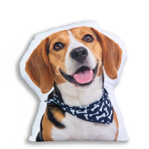 Custom Shaped Personalized Photo Throw Pillow