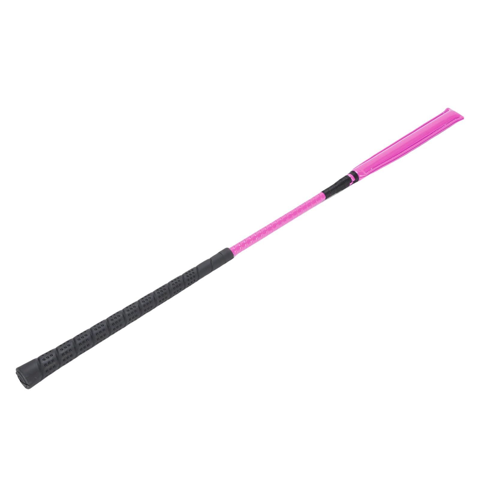 Fabater Frustino da Equitazione con Pelle Verniciata e Manico in Silicone Antiscivolo per Allenamenti di Corse di Sport Equestri 65 Cm