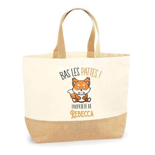 Sac jute Rebecca fini les cabas fragiles avec ce modèle Renard