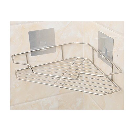 Preisvergleich Produktbild JIA HONG Shampoo-Aufbewahrung Duschgel-Aufbewahrung Freies Bohren Multifunktions-Aufbewahrung Handtuch-Aufbewahrung Seifen-Aufbewahrung Badezimmer-Papier-Zahnstange-Zahnstan...