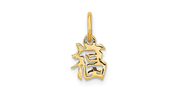 シーリングライト 14金 グッドラックチャームGood Luck Charm 縦2.7cm