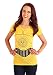 Mighty Fine Star Wars I Am CP3O Costume Tee Juniors Yellow M