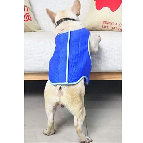 TEHAUX Colete Para Cães Colete Para Resfriamento De Animais De Estimação Arnês Para Resfriamento De
