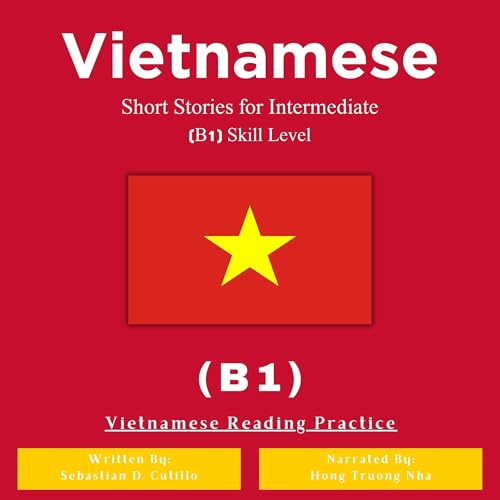 『Vietnamese Short Stories for Intermediate (B1) Skill Level』のカバーアート
