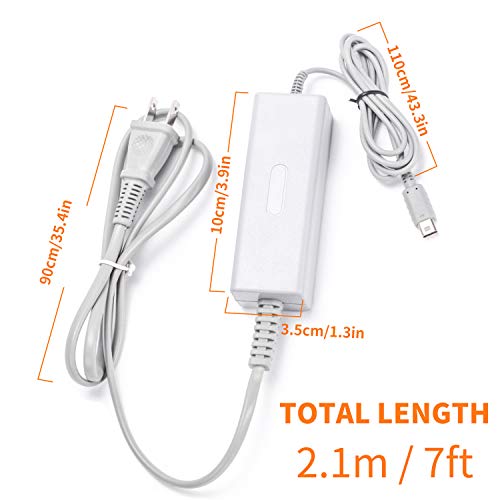 Fpxnb 2 Pack Wii U Gamepad Chargers, Ac Adapter Power Supply Replacement For Wiiu Gamepad Remote Controller #TOP1