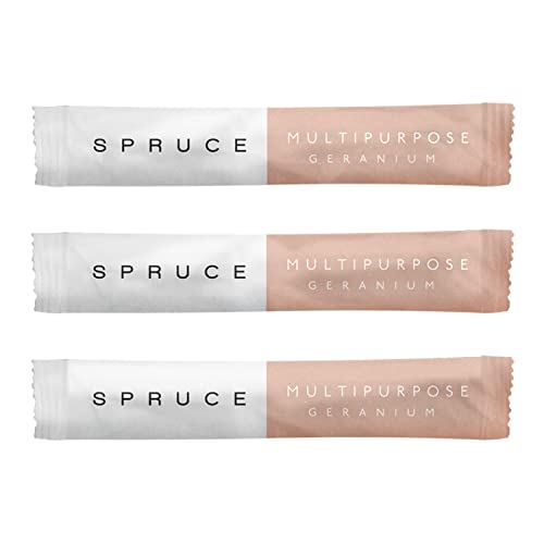 Naturally scented Geranium Multipurpose Cleaning Spray Refills | Effective on Grease, Grime, Limescale | Concentrated, Just-add-water, Refillable, Eco friendly, Non-toxic, Vegan