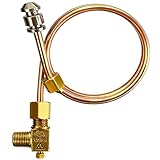 MCAMPAS Pilot Tube 3/16' OD x 25.6' Bendable Copper – for Range Oven Burner, Compatible with 2065643 Pilot...