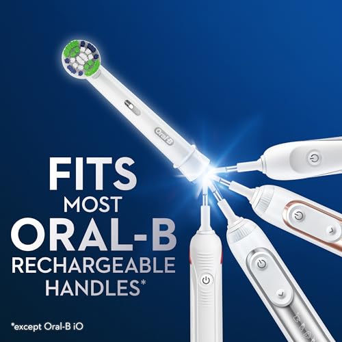 Image of Oral-B Electric Toothbrush Replacement Brush Heads, Precision Clean, White, 1 Count + 2 Daily Clean White