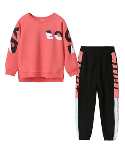 Image of Urtrend Little Girls' Kids 2 Pieces Long Sleeve Top Pants Leggings Clothes Set Outfits